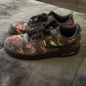 floral black AF1